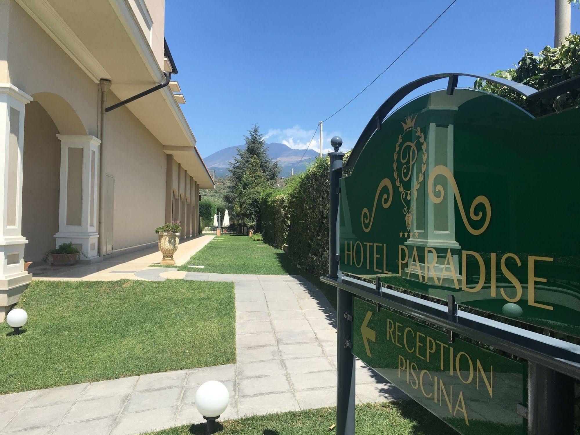 Hotel Ristorante Paradise Santa Maria di Licodia Esterno foto